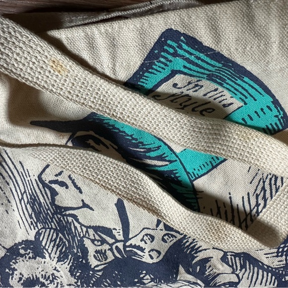 Alice in Wonderland Canvas Tote Bag - Picture 6 of 7